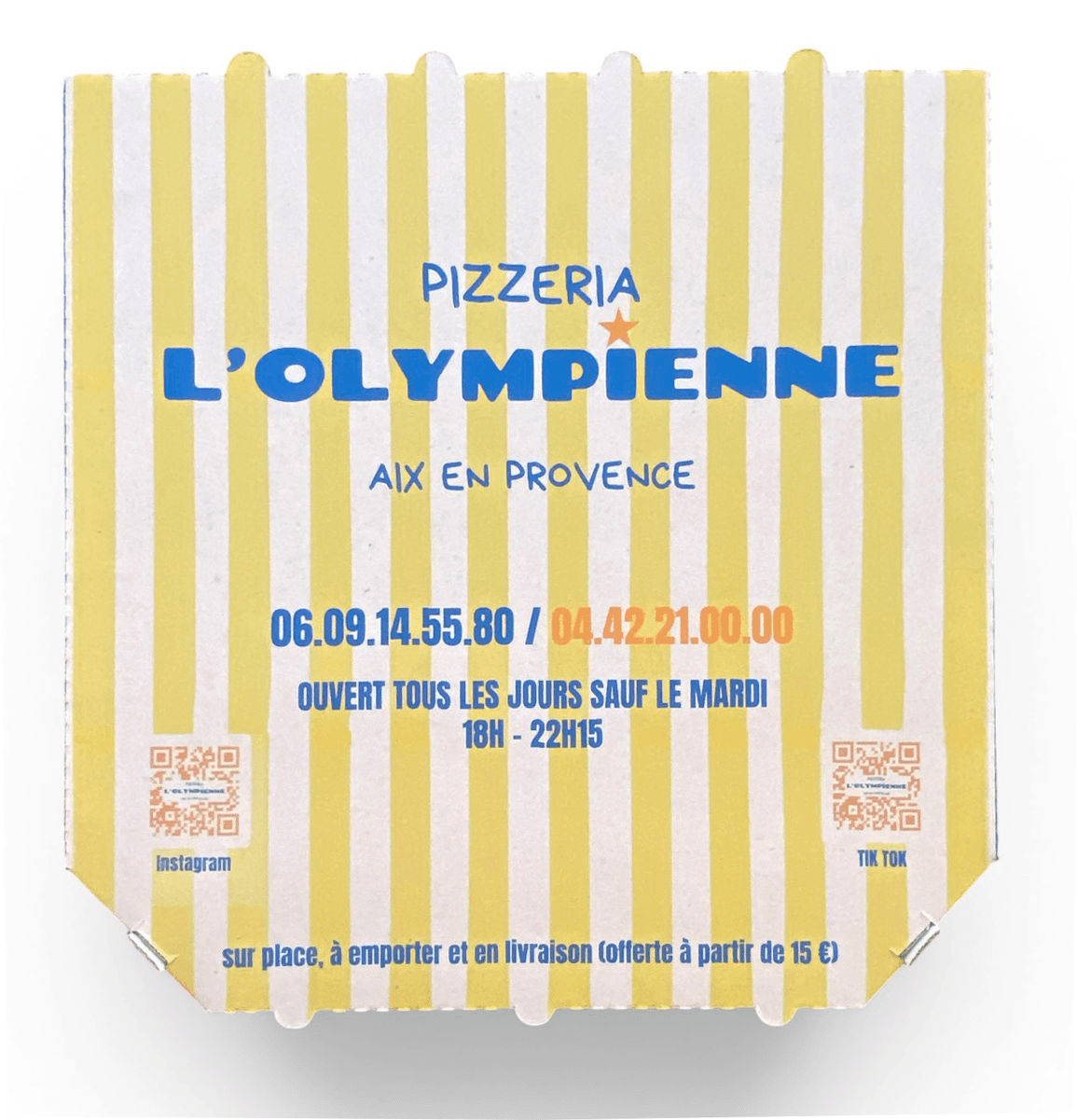Réalisation Pizza Media