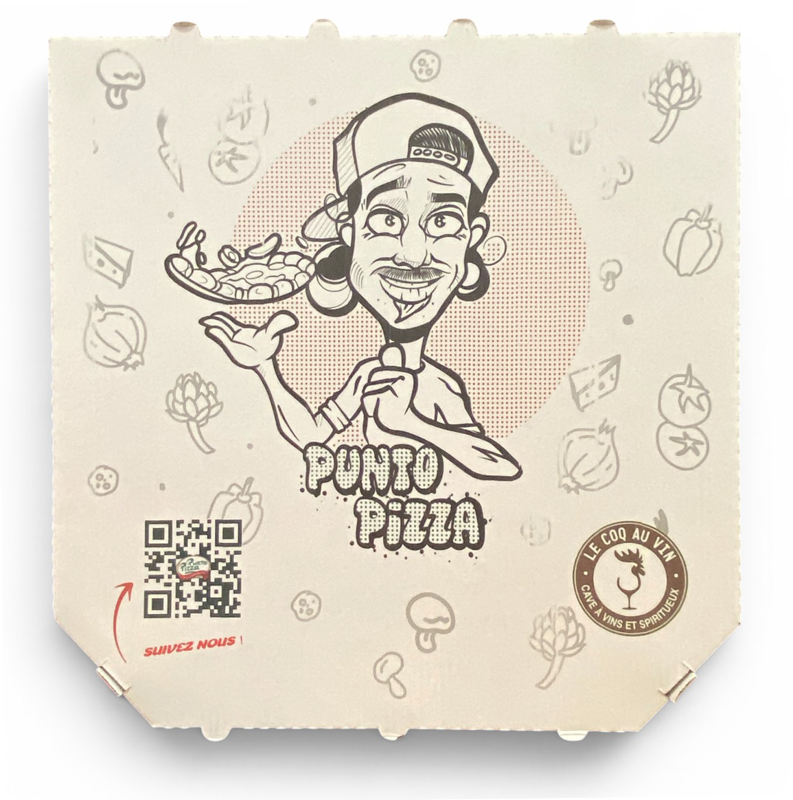 Boîte pizza personnalisée Strasbourg